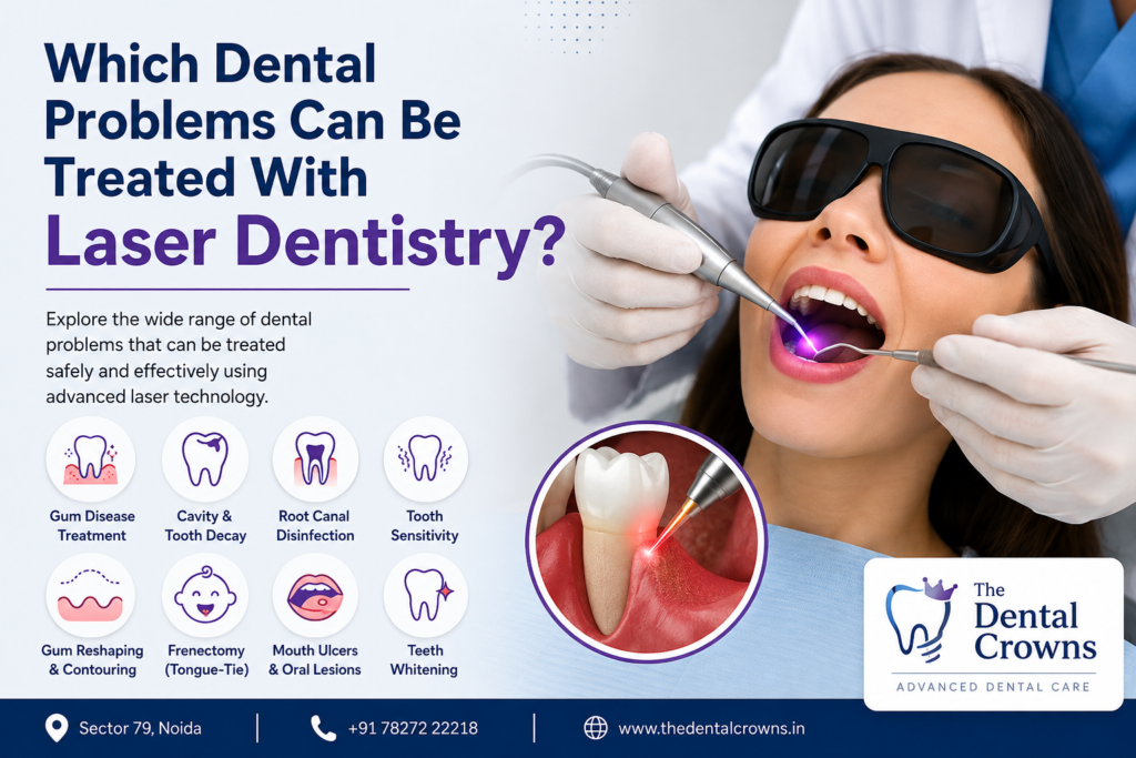 Which Dental Problems Can Be Treated With Laser Dentistry?