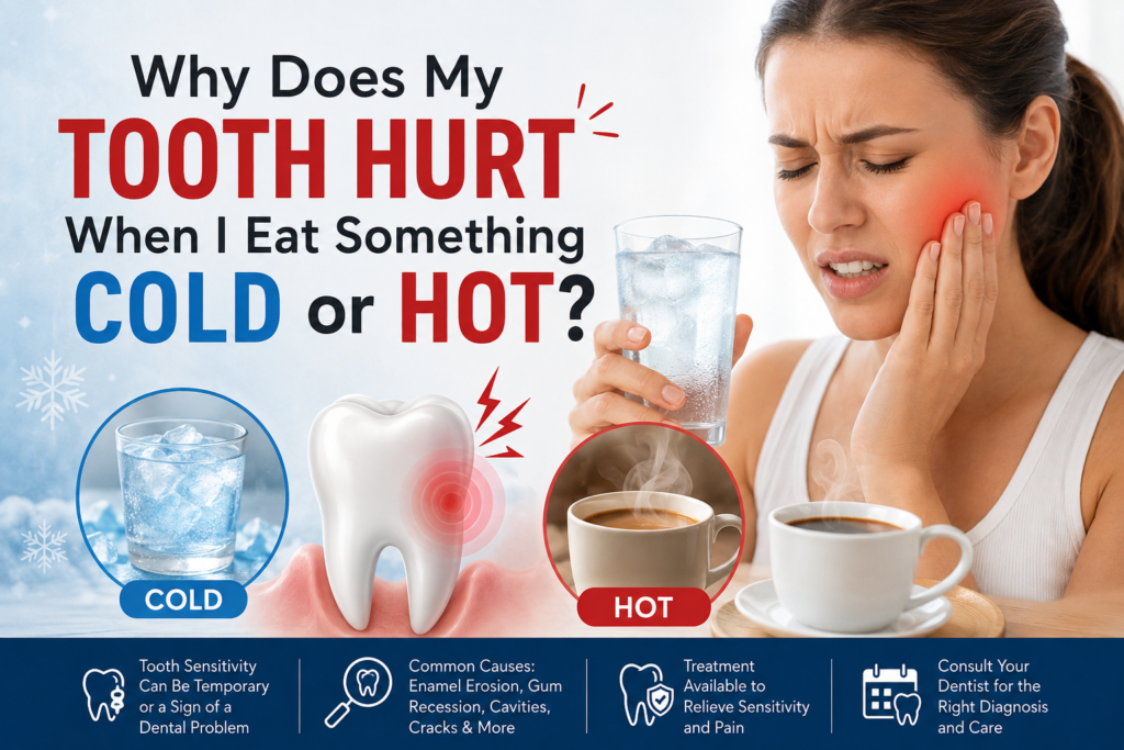 Why Does My Tooth Hurt When I Eat Something Cold or Hot?