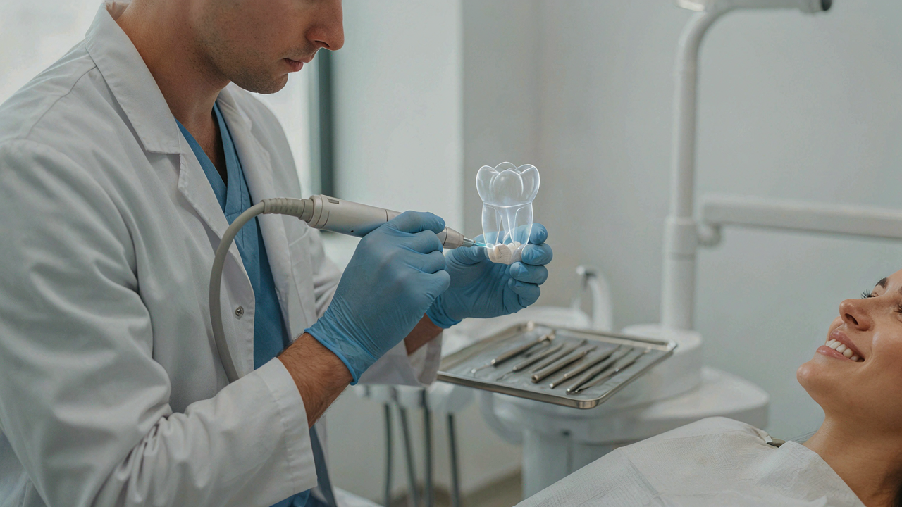 can laser dentistry help improve the results of dental crown treatment