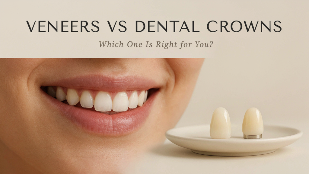 veneers vs dental crowns