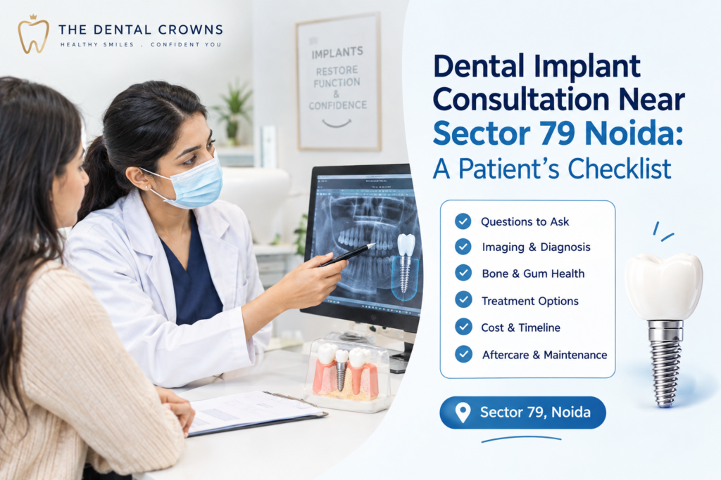 dental implant consultation near Sector 79 Noida