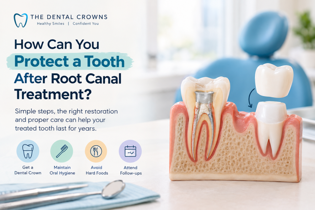 How Can You Protect a Tooth After Root Canal Treatment? | Dental Crown & RCT Care Guide