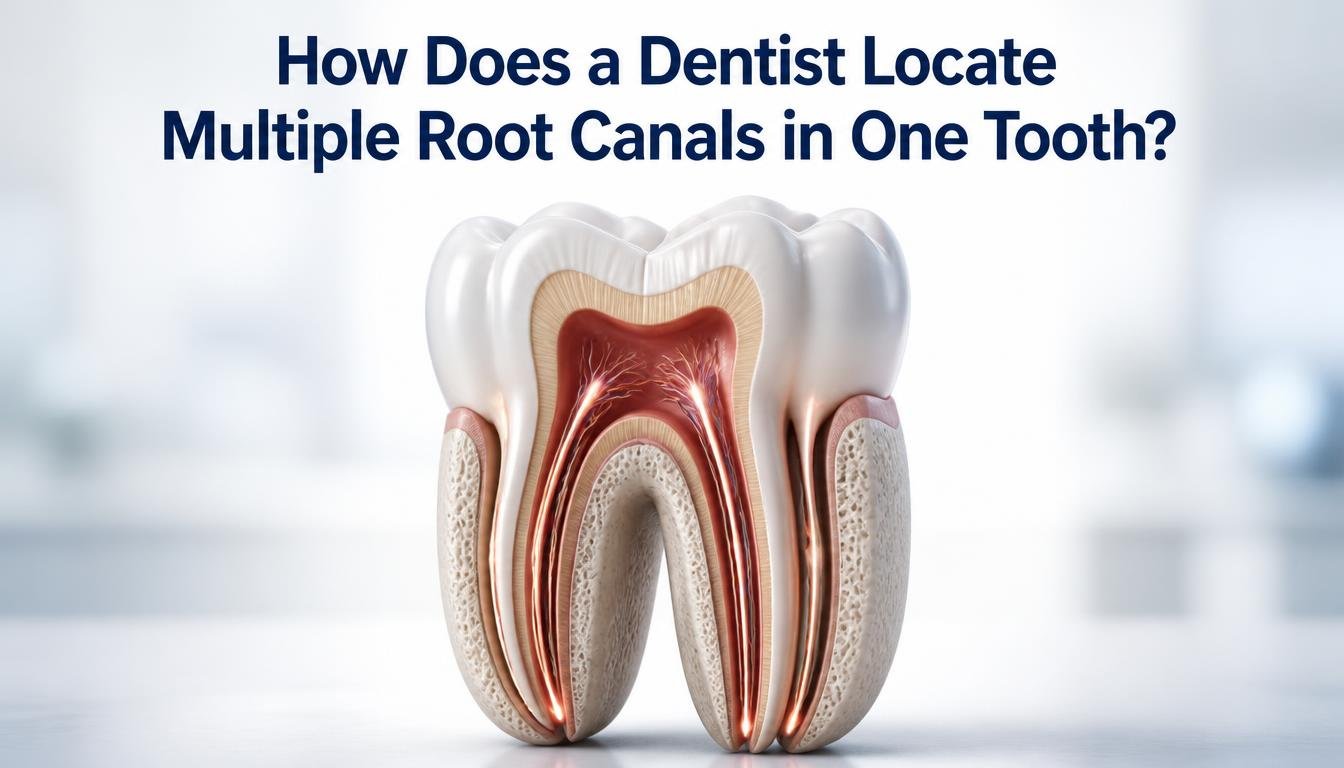 How Does a Dentist Locate Multiple Root Canals in One Tooth?