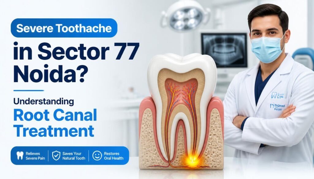 Severe Toothache in Sector 77 Noida