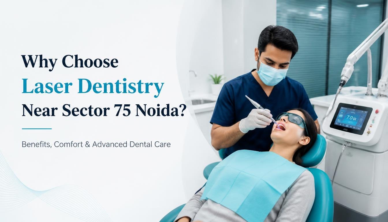 Laser Dentistry Near Sector 75 Noida: 7 Reasons to Choose Advanced Dental Care