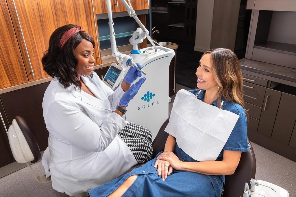 The Dental Crowns laser dentistry in Noida