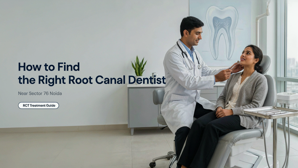 Root Canal Dentist Near Sector 76 Noida