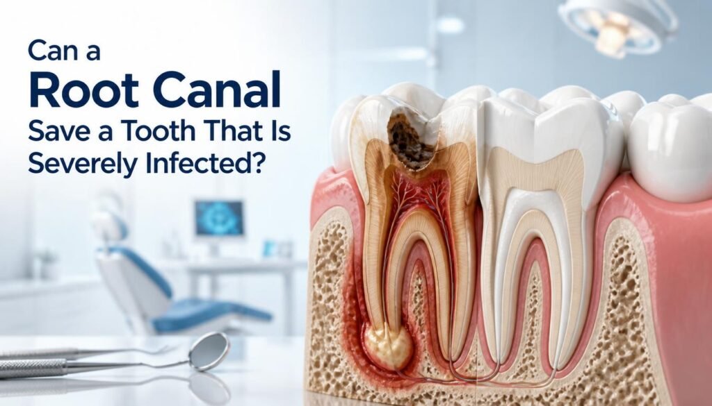 Can a Root Canal Save a Tooth That Is Severely Infected?