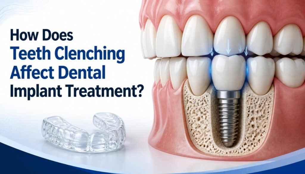 teeth clenching and dental implants