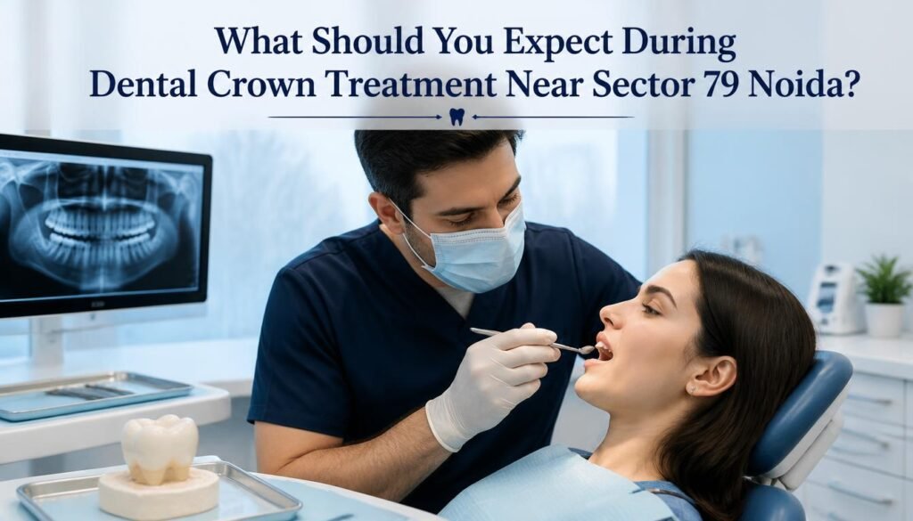 dental crown treatment near Sector 79 Noida