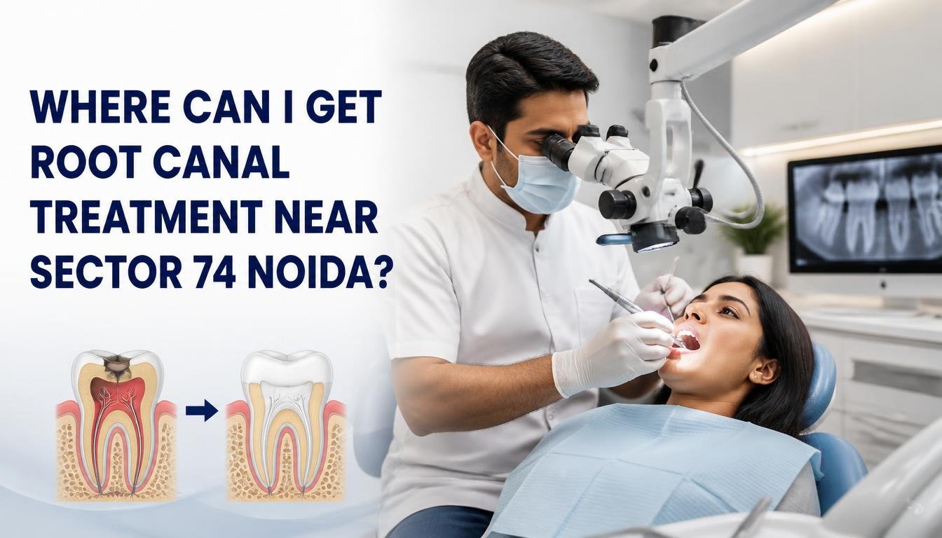 Where Can I Get Root Canal Treatment Near Sector 74 Noida?
